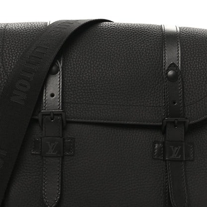 Louis Vuitton Taurillon Christopher Messenger Black 7 of 9