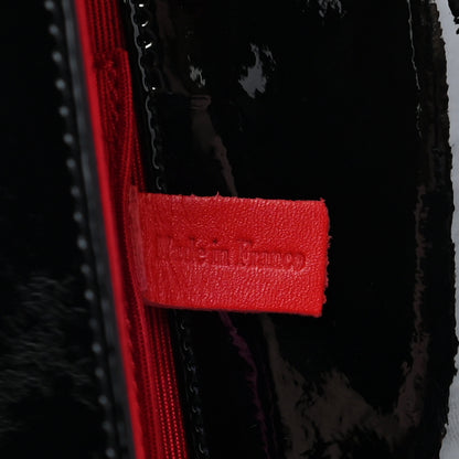 Christian Louboutin Patent Pigalle Clutch Black 5 of 7
