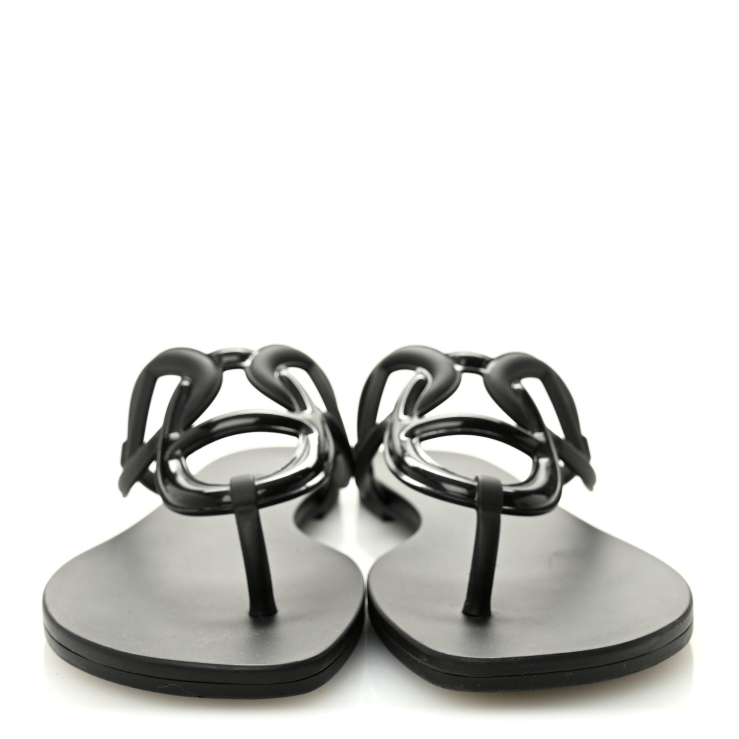 Rubber Womens Egerie Sandals 40 Black