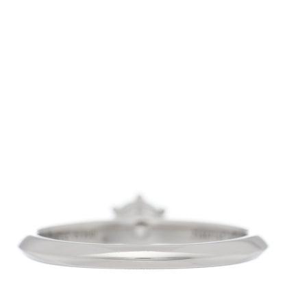 Tiffany Platinum Diamond .31ct Solitaire Engagement Ring 52 6 3 of 4