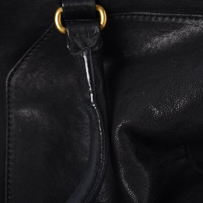Saint Laurent Sheepskin Large Cabas ChYc Black 10 of 15