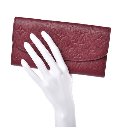 Louis Vuitton Empreinte Emilie Wallet Raisin 2 of 7
