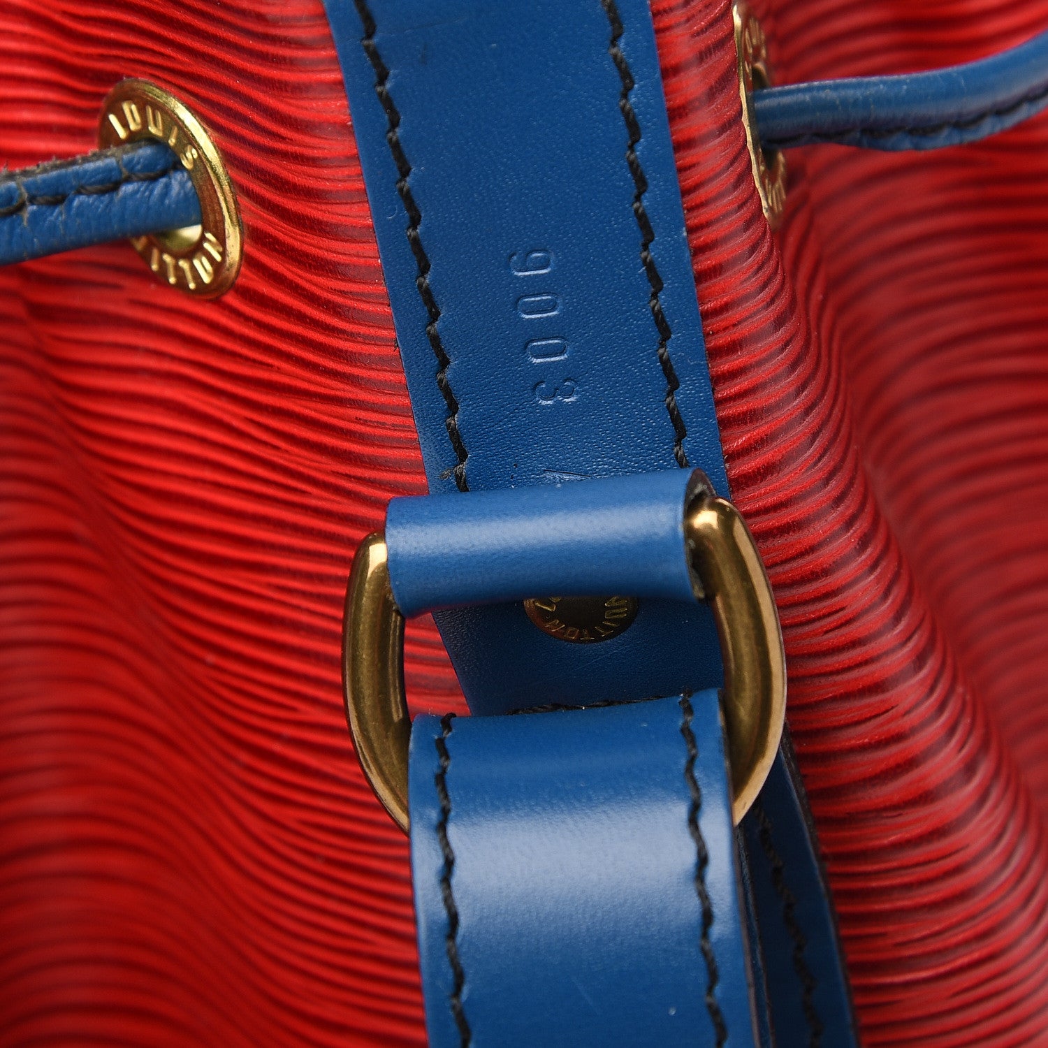 Louis Vuitton Epi Petit Bi-Color Noe Castillan Red Toledo 6 of 11