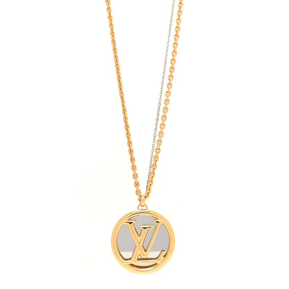 Louis Vuitton Louise Long Necklace Gold 1 of 6