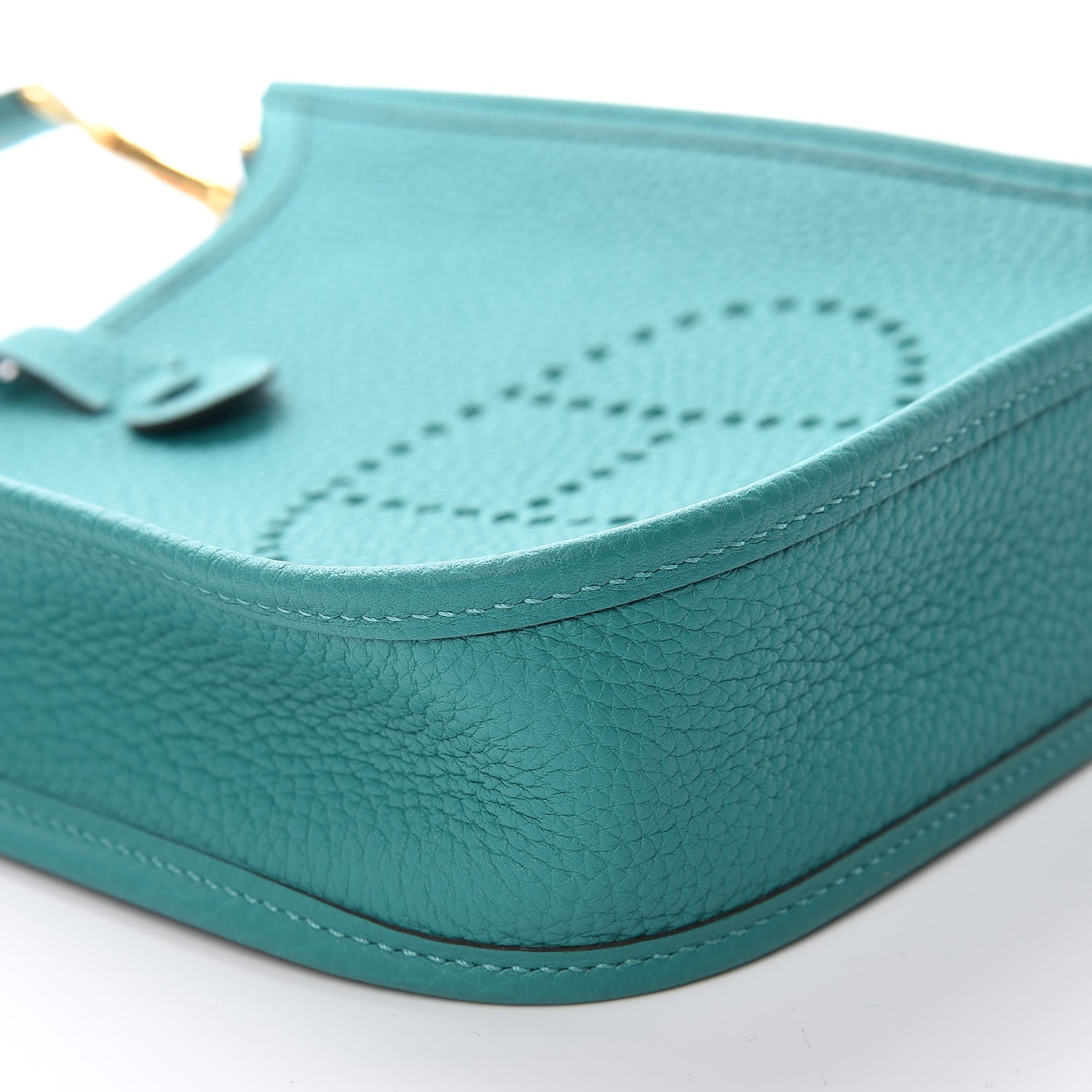 Hermes Taurillon Clemence Evelyne TPM Vert Verone 5 of 10