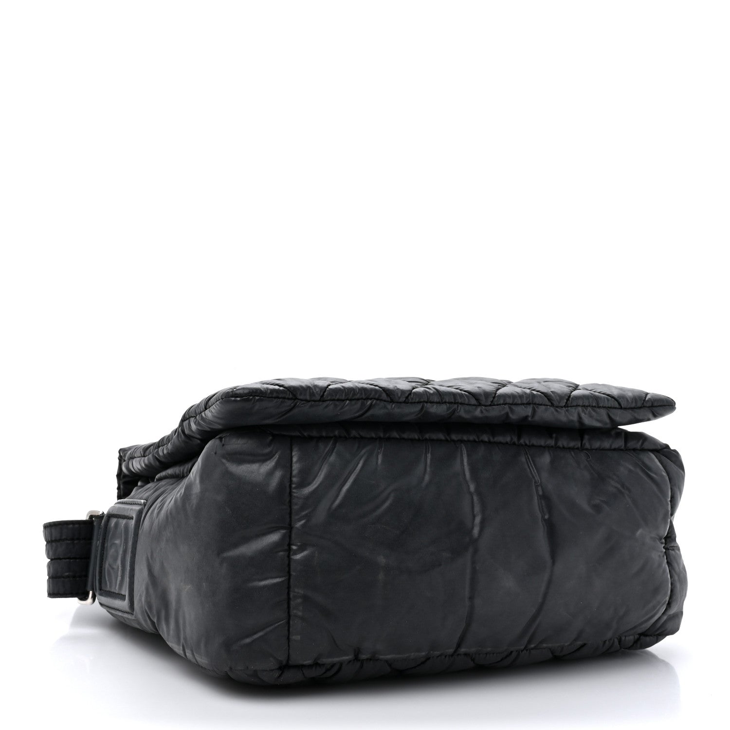 Chanel Nylon Small Coco Cocoon Messenger Bag Black 4 of 14