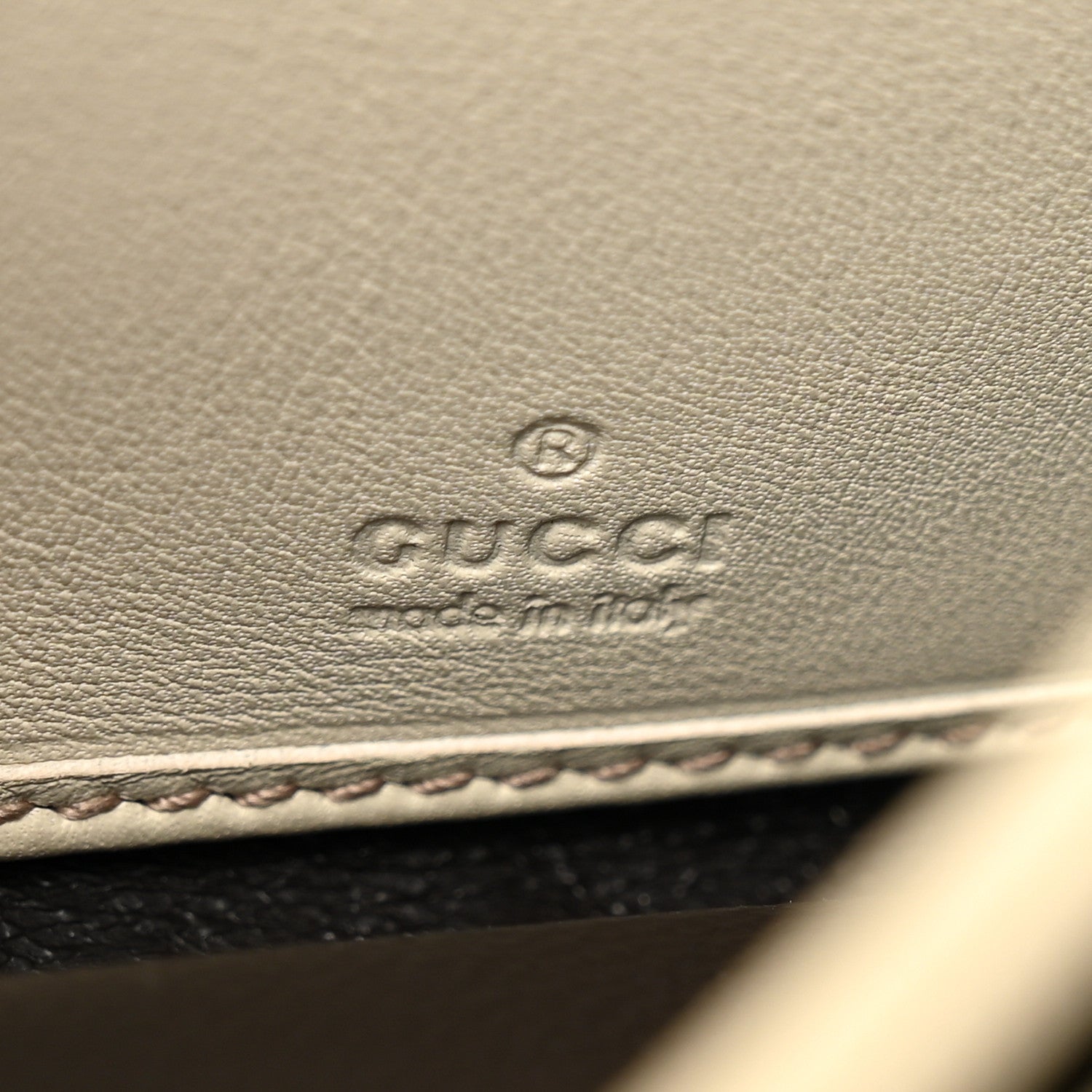 Gucci Shangai Calfskin Lovely Heart Continental Wallet Off White 8 of 10