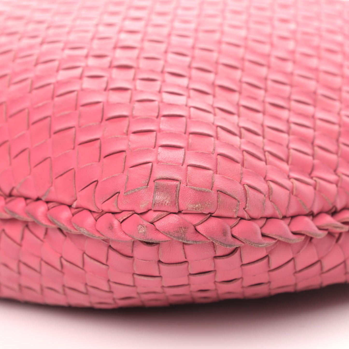 Nappa Intrecciato Large Veneta Hobo Antique Pink