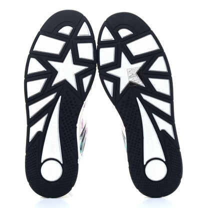 Jimmy Choo Calfskin Tie Dye Hawaii Sneakers 38 Xoasis 4 of 6