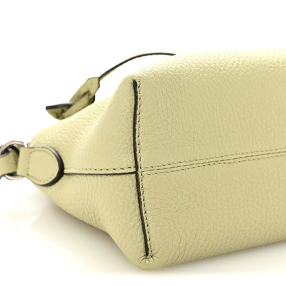 Fendi Cuoio Romano Selleria Sintetica Tape Stitch Mini By The Way Boston Bag Sage Green 8 of 9