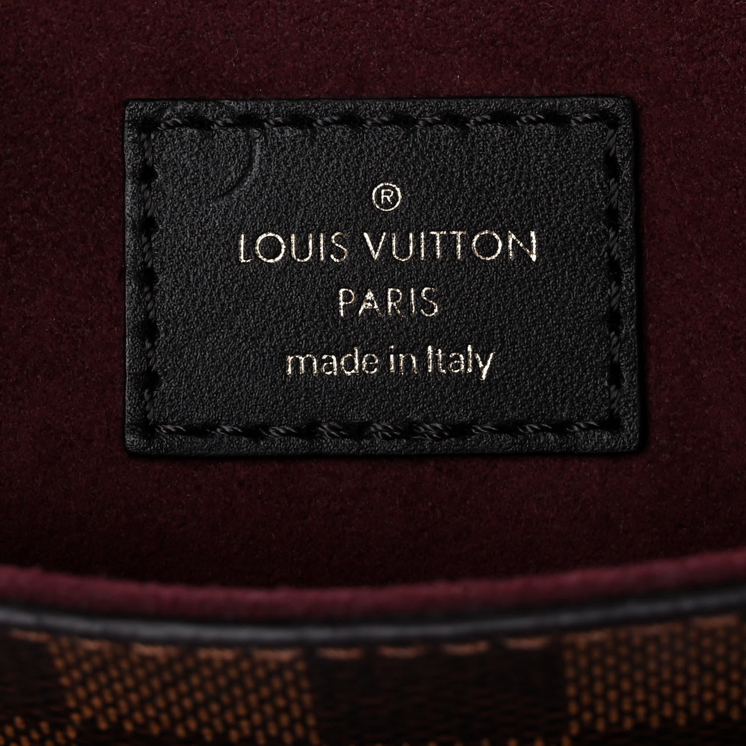 Louis Vuitton Damier Ebene Vavin PM Bordeaux 6 of 11