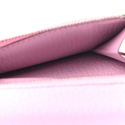 Hermes Chevre Mysore In-The-Loop Compact Wallet Mauve Sylvestre Rouge De Coeur 6 of 8