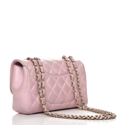 Chanel Lambskin Quilted Mini Mademoiselle Chic Flap Pink 3 of 17