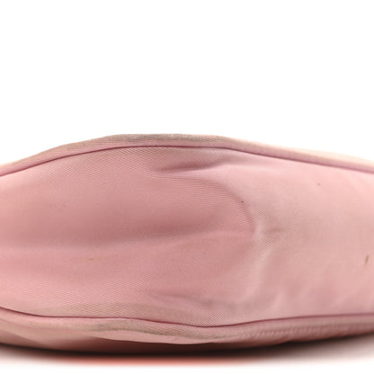 Prada Tessuto Nylon Saffiano Mini Re-Edition 2000 Bag Rosa 9 of 10