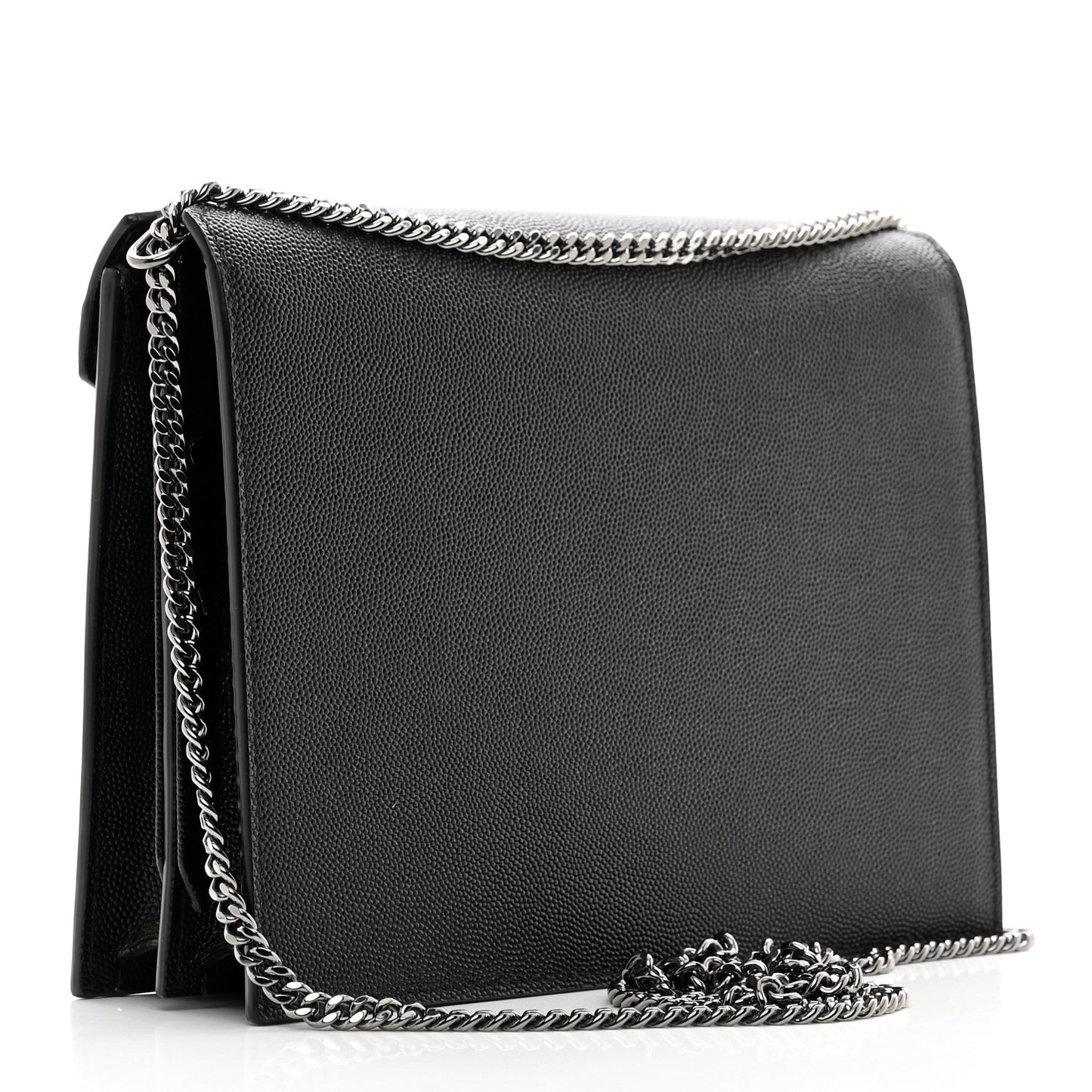 Grain De Poudre Monogram Cassandra Clasp Bag Black Rouge Legion