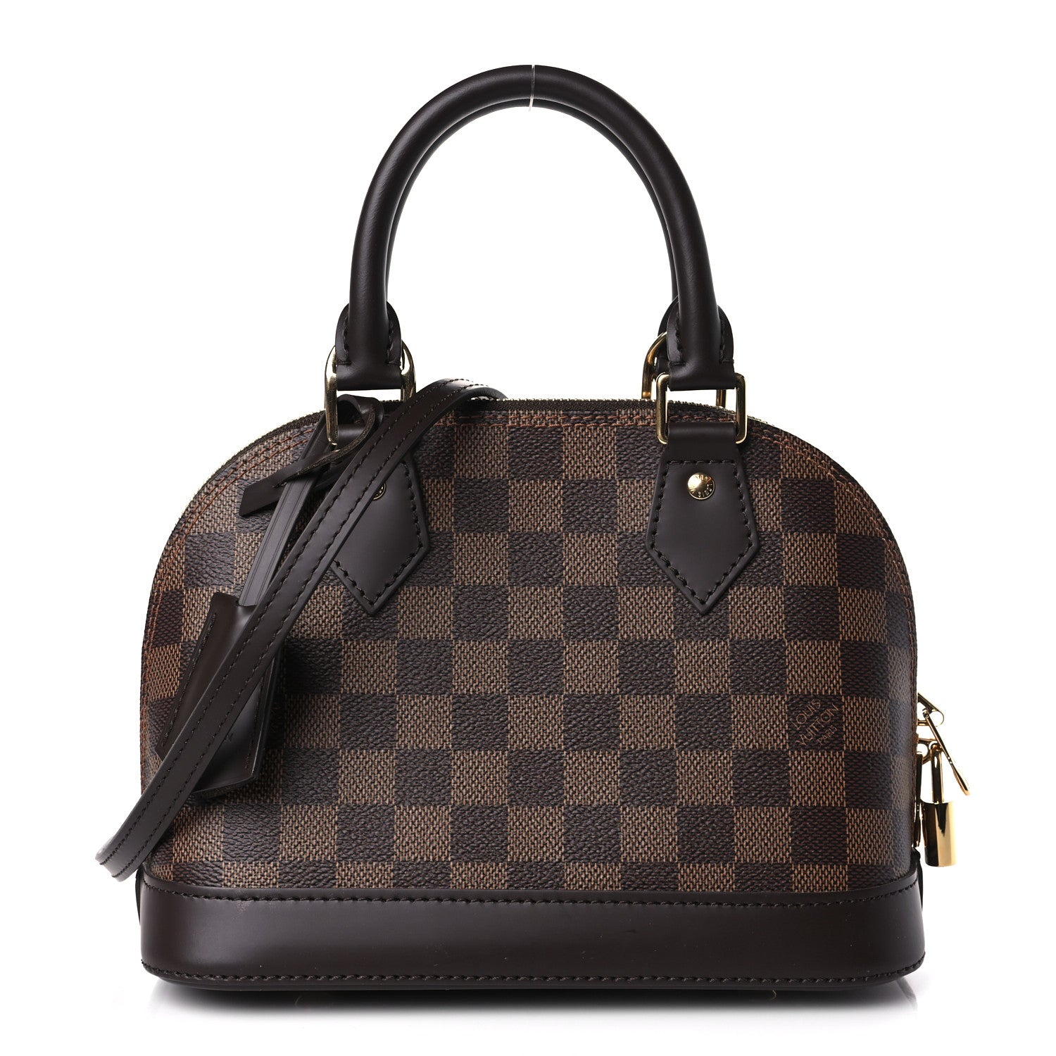 Louis Vuitton Damier Ebene Alma BB 1 of 8
