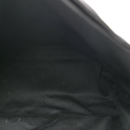 Saint Laurent Lambskin Quilted Medium Loulou Puffer Monogram Chain Satchel Black 5 of 15
