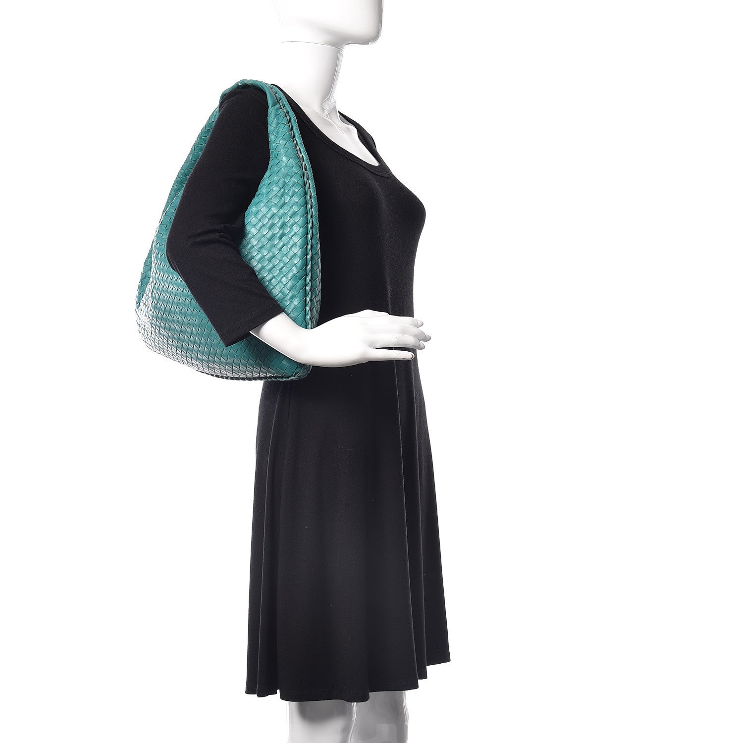 Bottega Veneta Nappa Intrecciato Large Veneta Hobo Lagoon 2 of 13