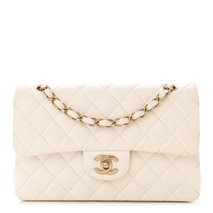 Chanel Caviar Quilted Small Double Flap White 1 of 15