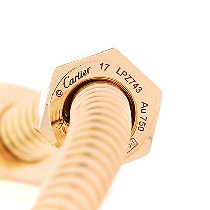 Cartier 18K Yellow Gold Ecrou de Cartier Bracelet 17 3 of 3