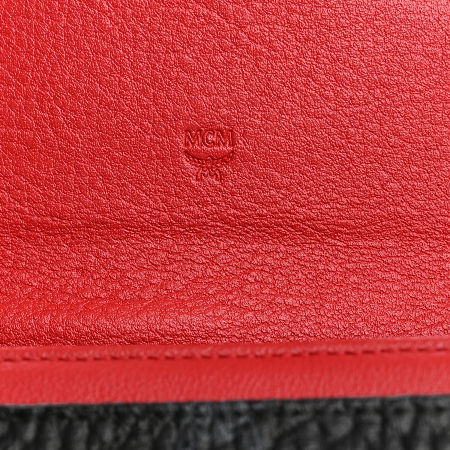 MCM Visetos Large Patricia Wallet On Chain Black 10 of 12