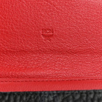 MCM Visetos Large Patricia Wallet On Chain Black 10 of 12