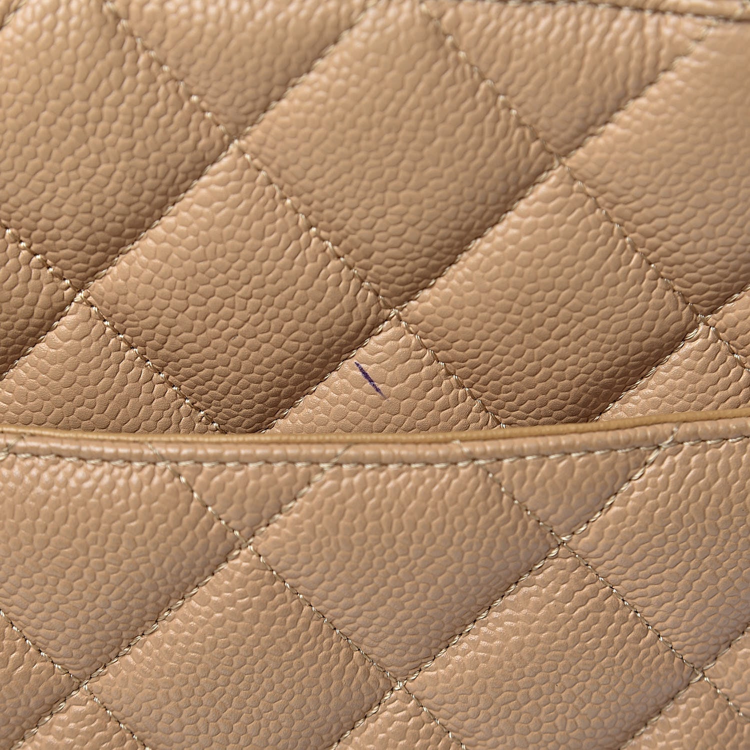 Chanel Caviar Quilted Medallion Tote Beige 14 of 21