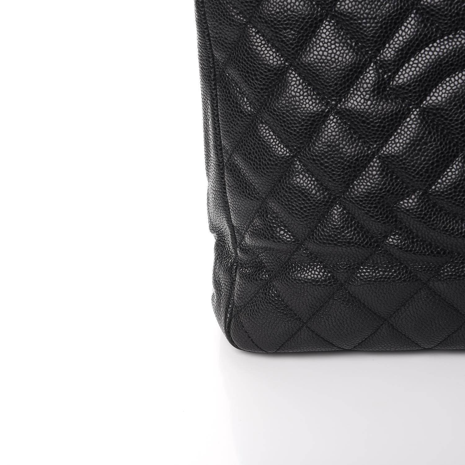 Chanel Caviar Quilted Grand Shopping Tote GST Black 11 of 15
