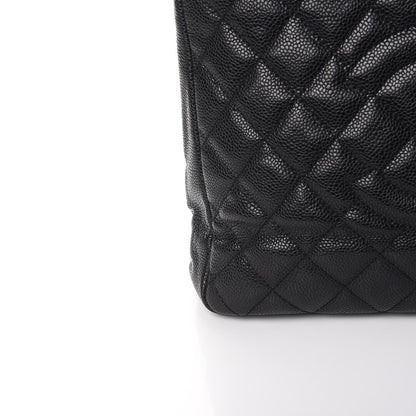 Chanel Caviar Quilted Grand Shopping Tote GST Black 11 of 15