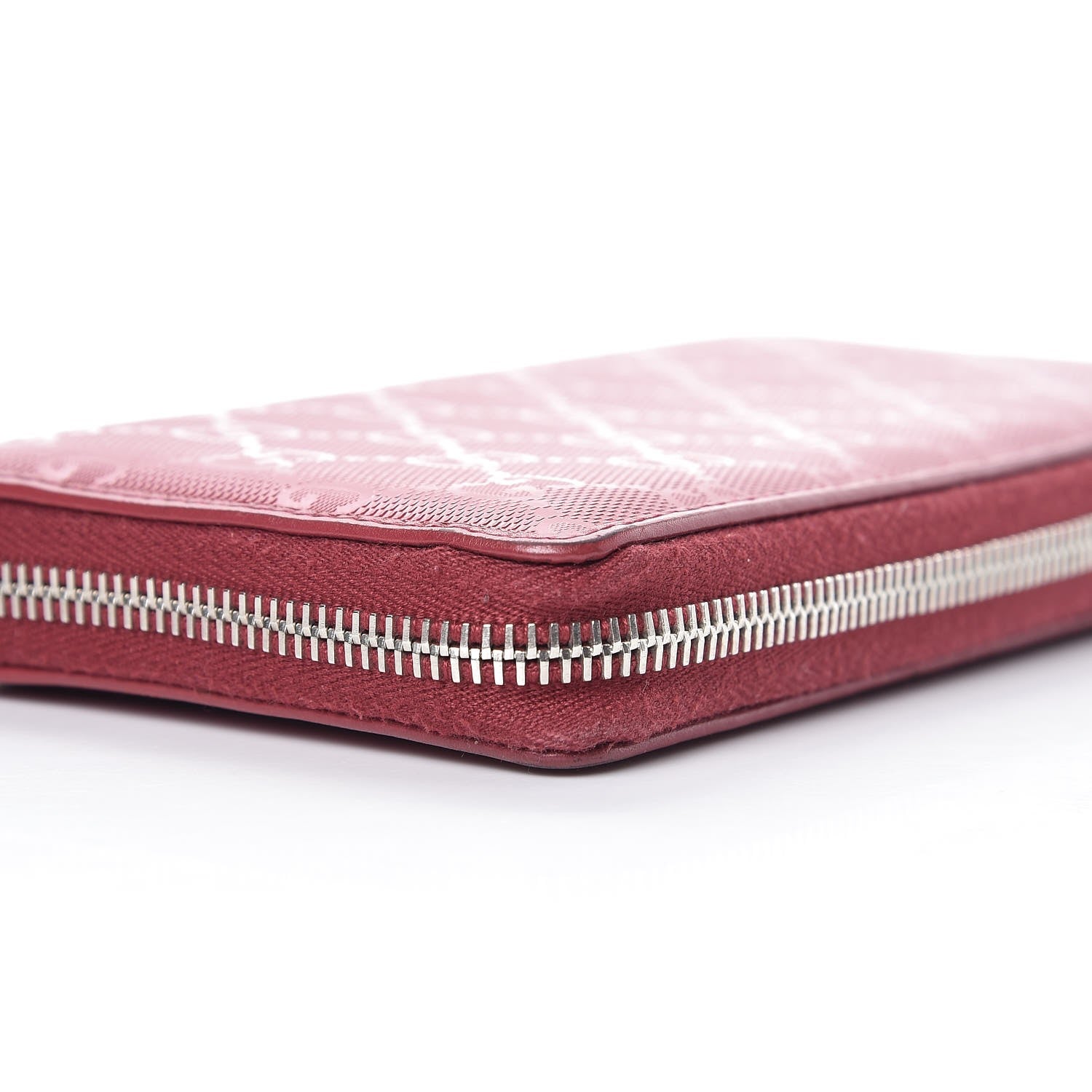 Gucci Imprime Monogram GG Pierce Zip Around Wallet Red 12 of 14