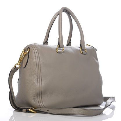 Prada Vitello Phenix Bauletto Argilla 4 of 12