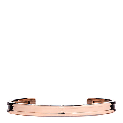 Bulgari 18K Rose Gold B.Zero1 Cuff Bracelet 1 of 6