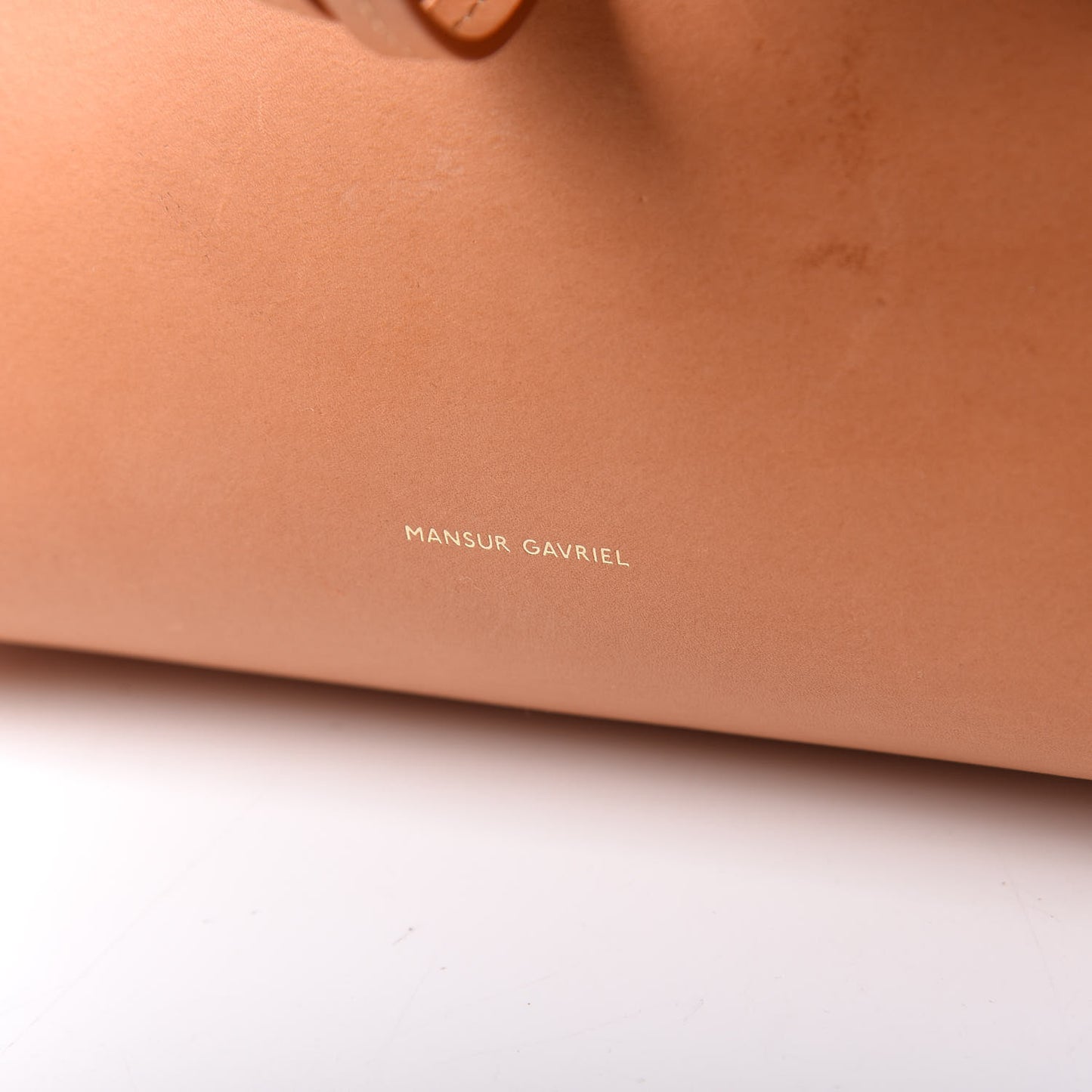 Calfskin Mini Mini Lady Bag Camello Rosa