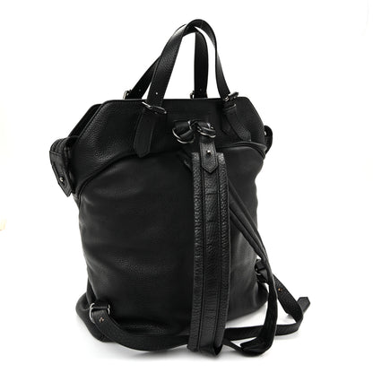 Christian Louboutin Calfskin Spikes Syd Backpack Black 3 of 9