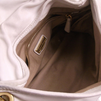 Miu Miu Leather Matelasse Coffer White 8 of 16