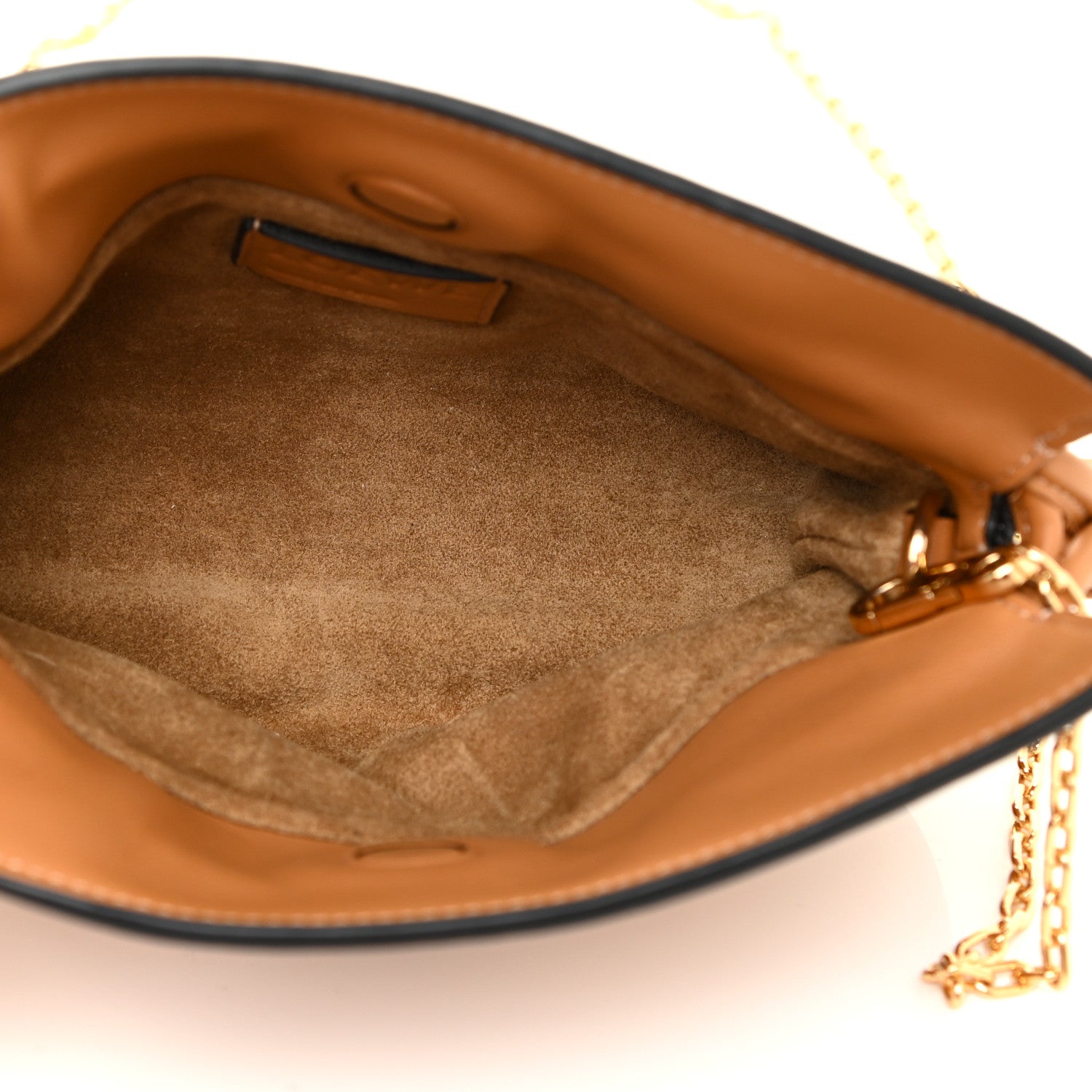 Loewe Calfskin Nano Flamenco Knot Clutch Warm Desert 5 of 10