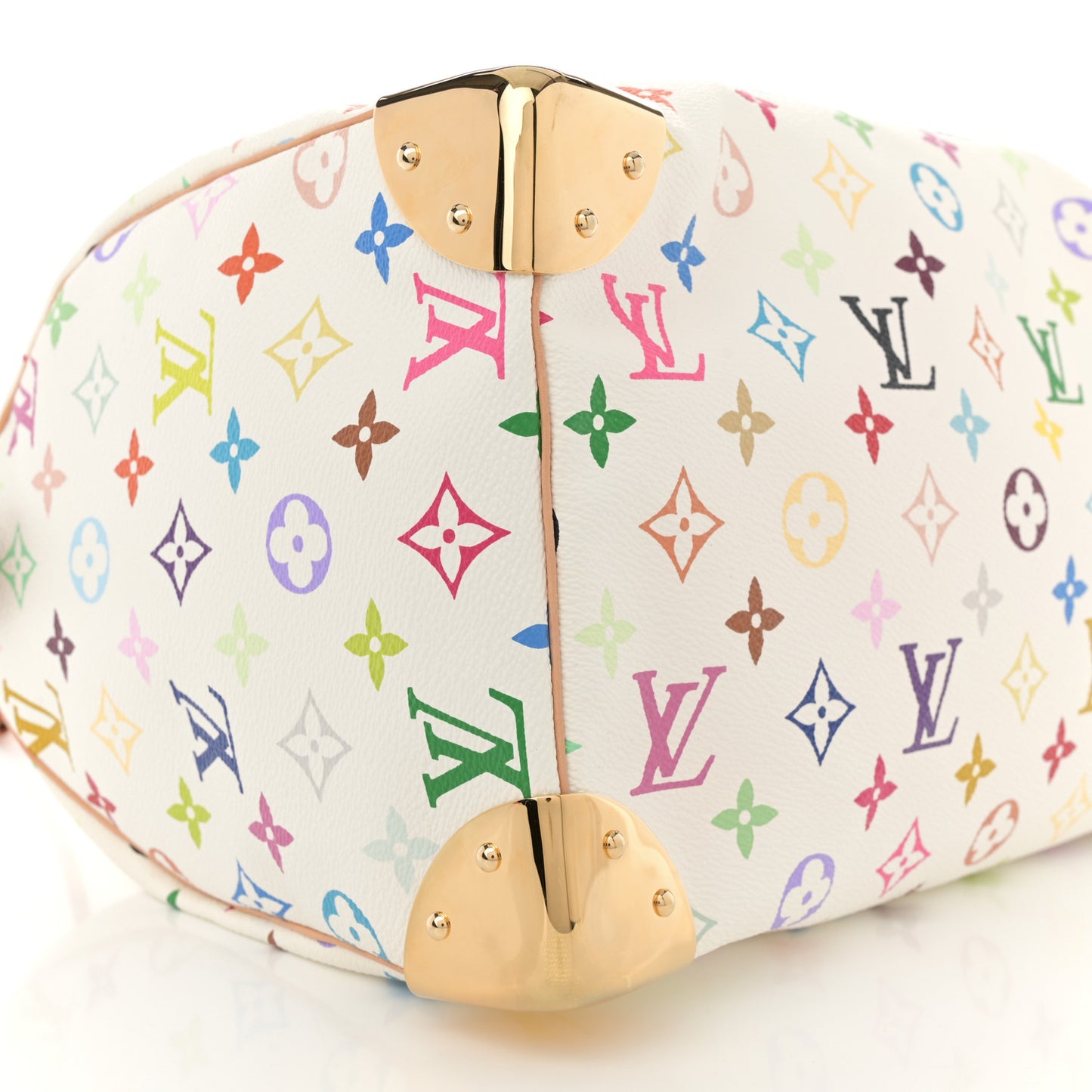 Monogram Multicolor Speedy 30 White