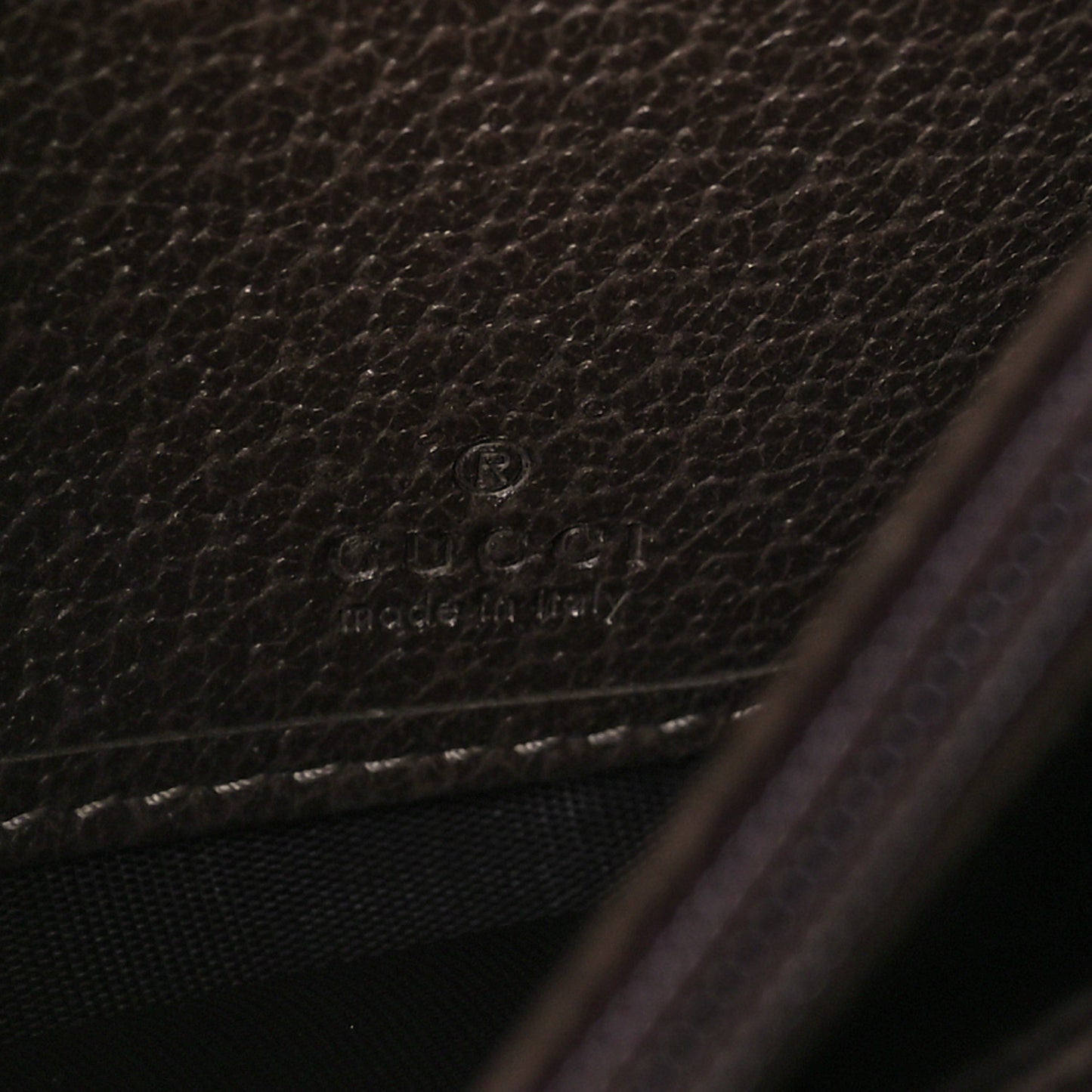 GG Supreme Monogram Web Ophidia Wallet On Chain Brown
