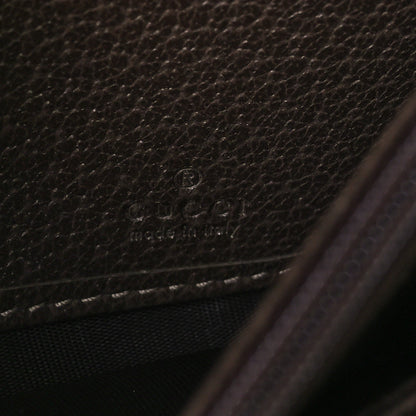 Gucci GG Supreme Monogram Web Ophidia Wallet On Chain Brown 6 of 9