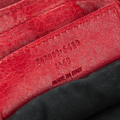 Balenciaga Agneau Arena Giant 12 Rose Gold Hardware Part Time Coquelicot Rouge Coquelicot 8 of 10