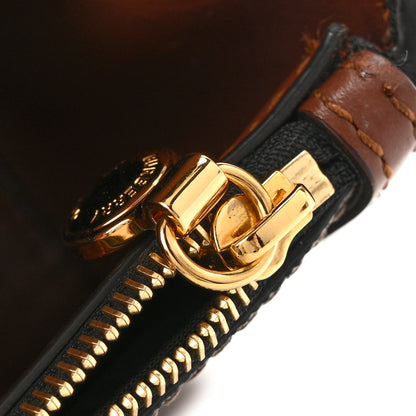 Burberry E-Canvas Monogram Stripe Hackberry Crossbody Bag Bridle Brown 10 of 12