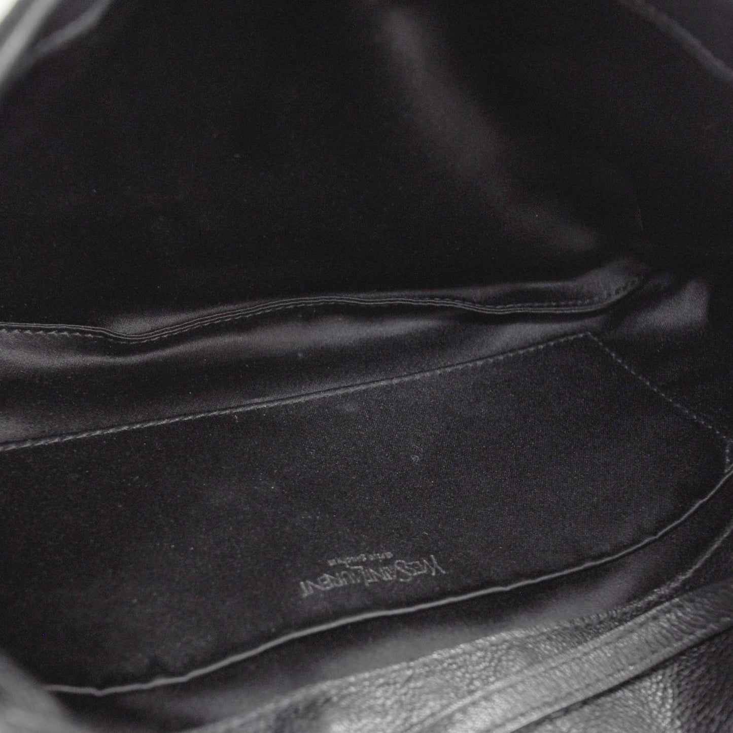 Chevre Mamounia Clutch Bag Black