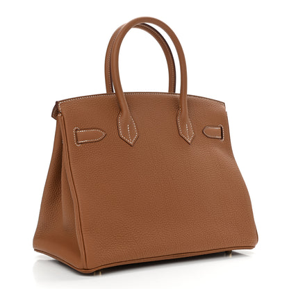 Hermes Togo Birkin 30 Gold 2 of 10