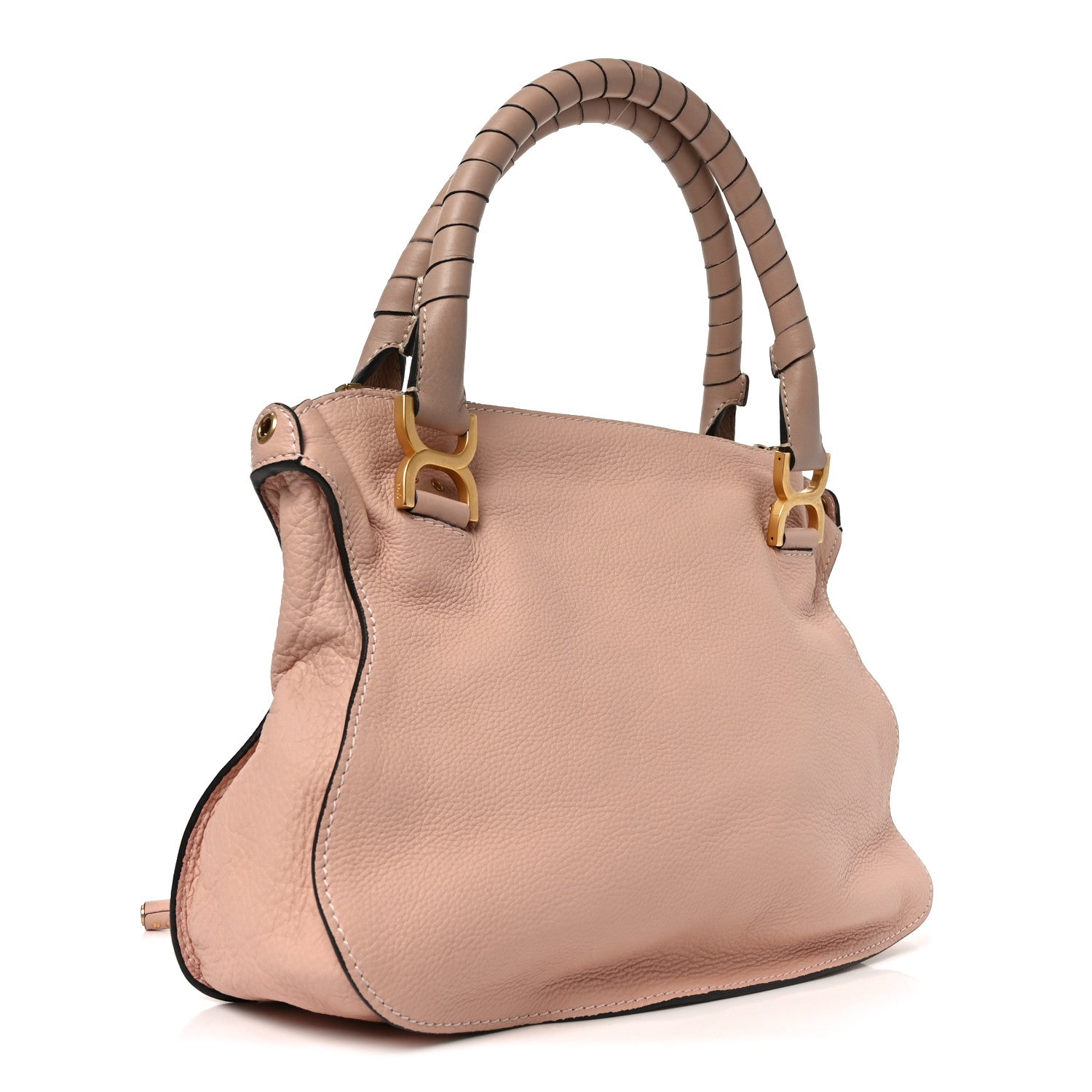 Chloe Calfskin Medium Marcie Satchel Blush Nude 2 of 9