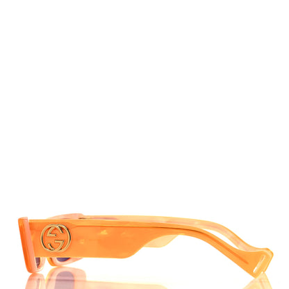 Gucci Acetate Square Sunglasses GG0516S Orange 3 of 8