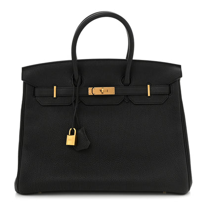Hermes Togo Birkin 35 Black 1 of 11