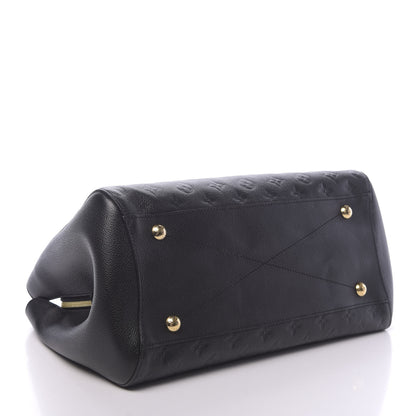 Louis Vuitton Empreinte Montaigne GM Black 3 of 9
