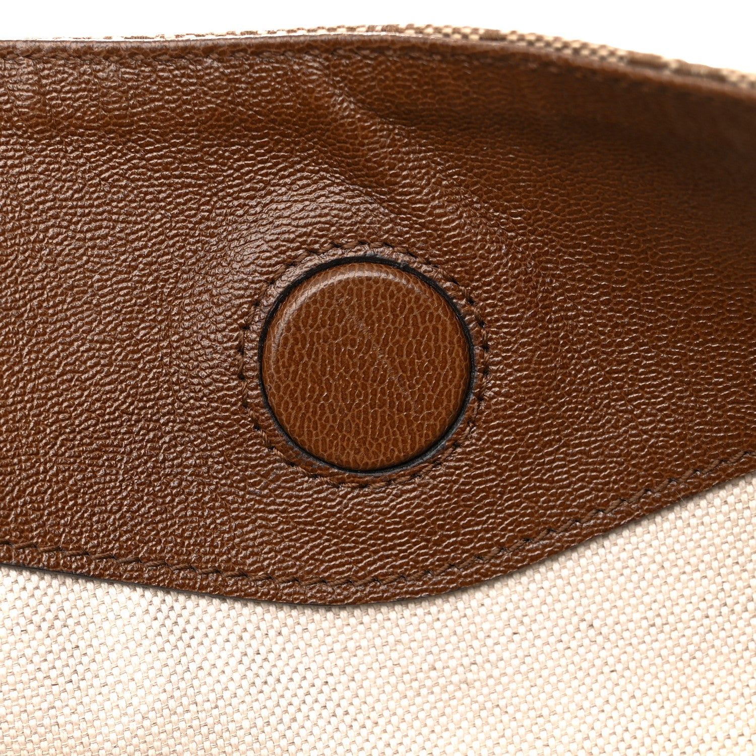 Gucci Monogram Horsebit 1955 Tote Bag Beige Brown Sugar 13 of 15