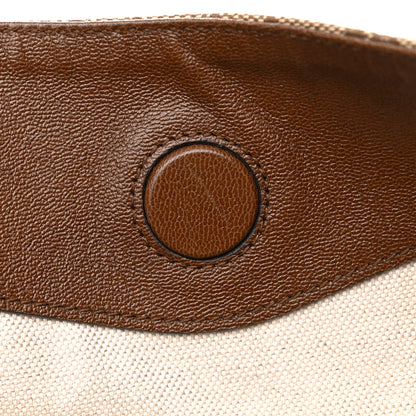 Gucci Monogram Horsebit 1955 Tote Bag Beige Brown Sugar 13 of 15