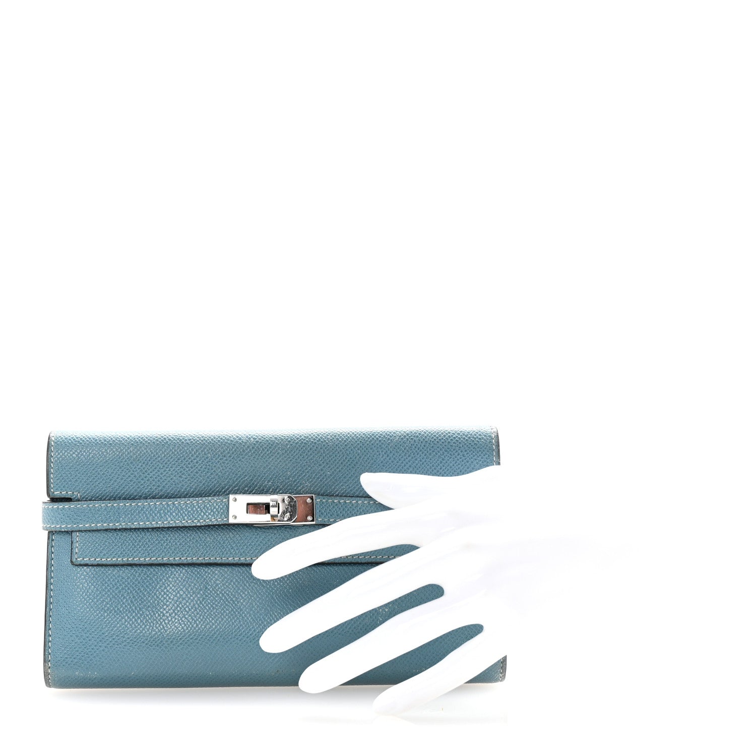 【新品同様】エルメス 【HERMES】 ケリーウォレット ロング コルヴェール ヴォーエプソン ケリーロング クラシック 二つ折り長財布 イヴニングクラッチ サイフ コバルトブルー H051300CK KELLY WALLET LONG VEAU EPSOM COLVERT【Sランク】【美品】【中古】 HERMES - 【新品同様】エルメス 【HERMES】 ケリーウォレット ロング